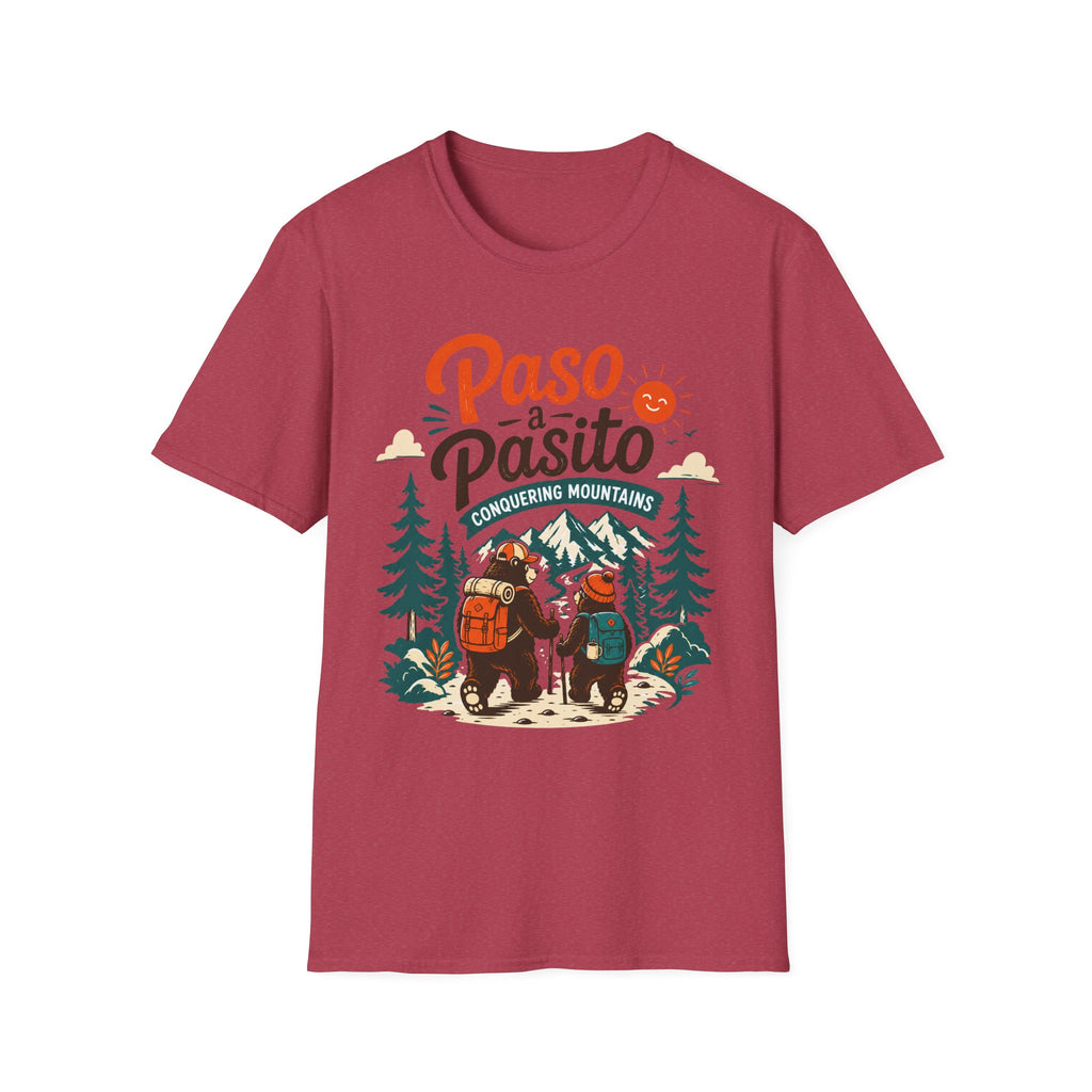 Paso A Pasito Conquering Mountains T-Shirt