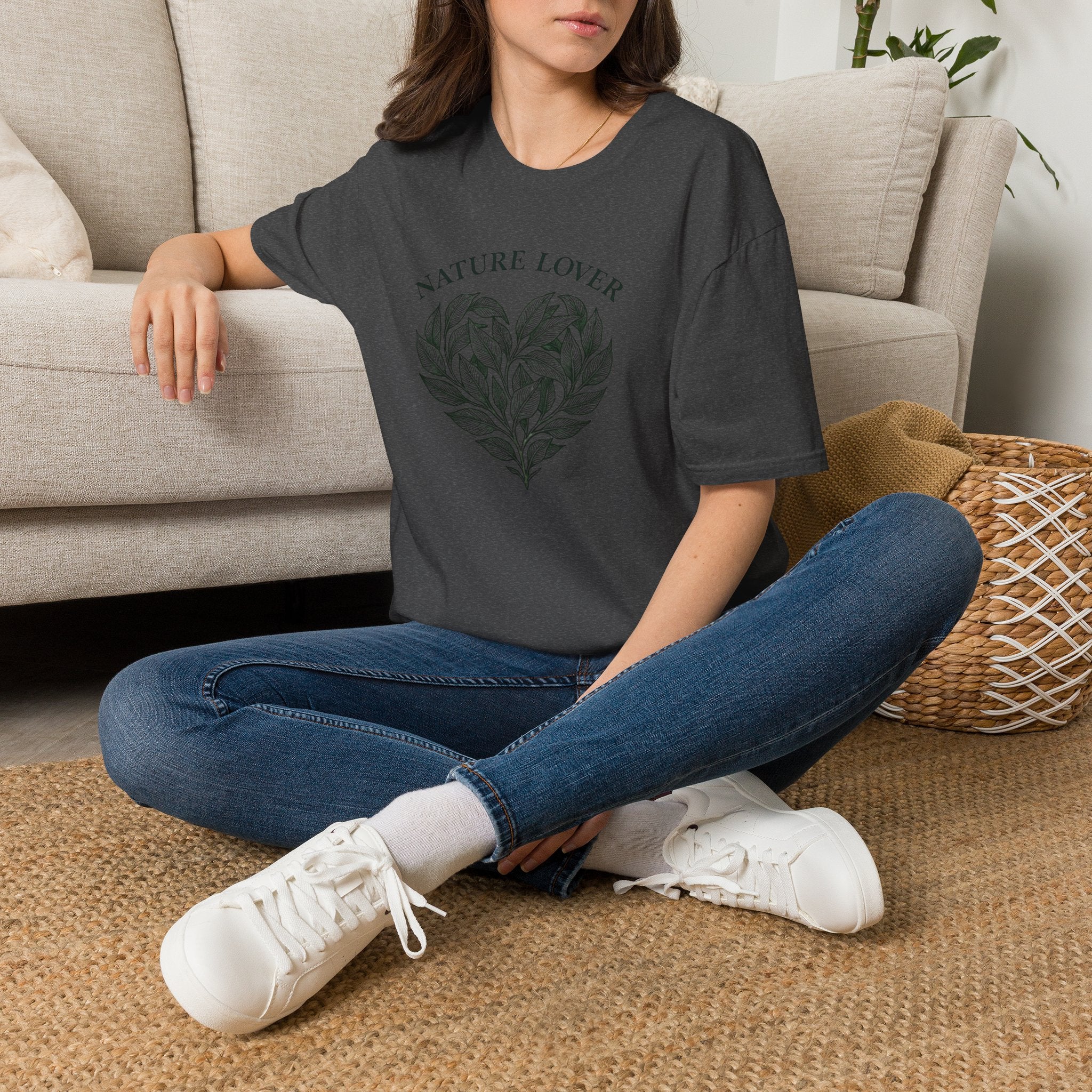Leafy Heart Logo T-Shirt