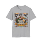 Born To Hike Raised On Cafecito  T-Shirt