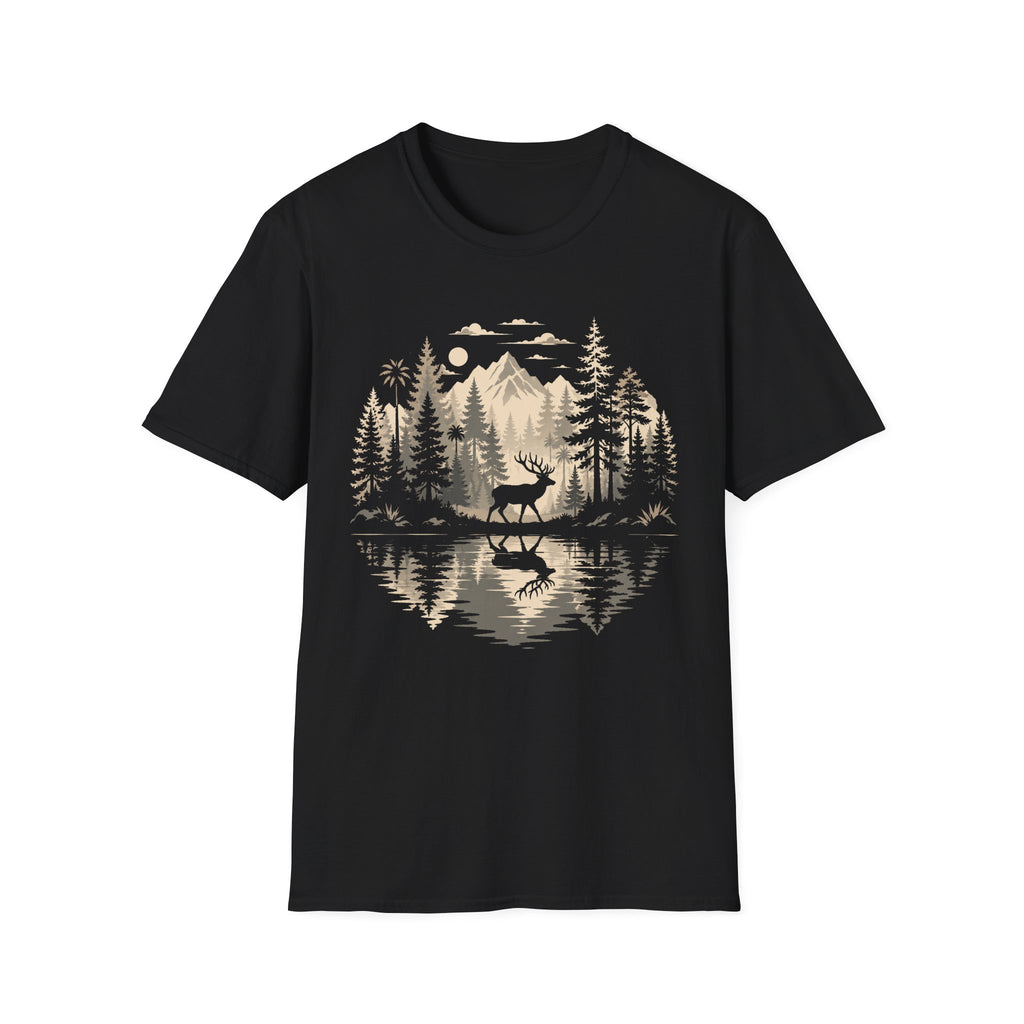 Venado Reflejo Del Agua  T-Shirt