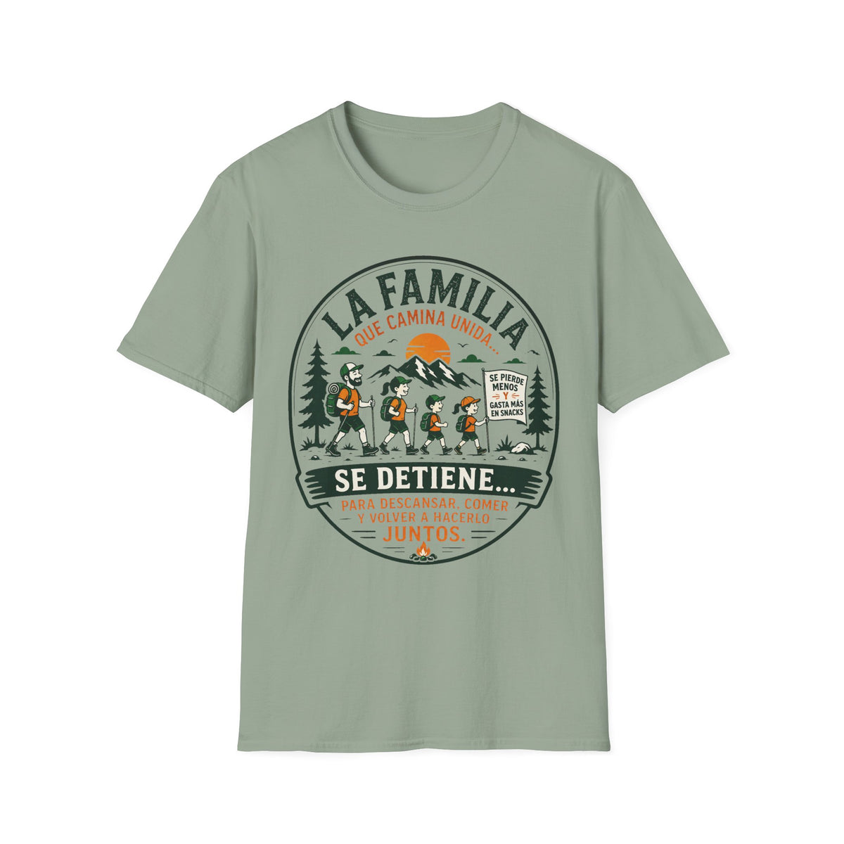 La Familia Que Camina Unida T-Shirt