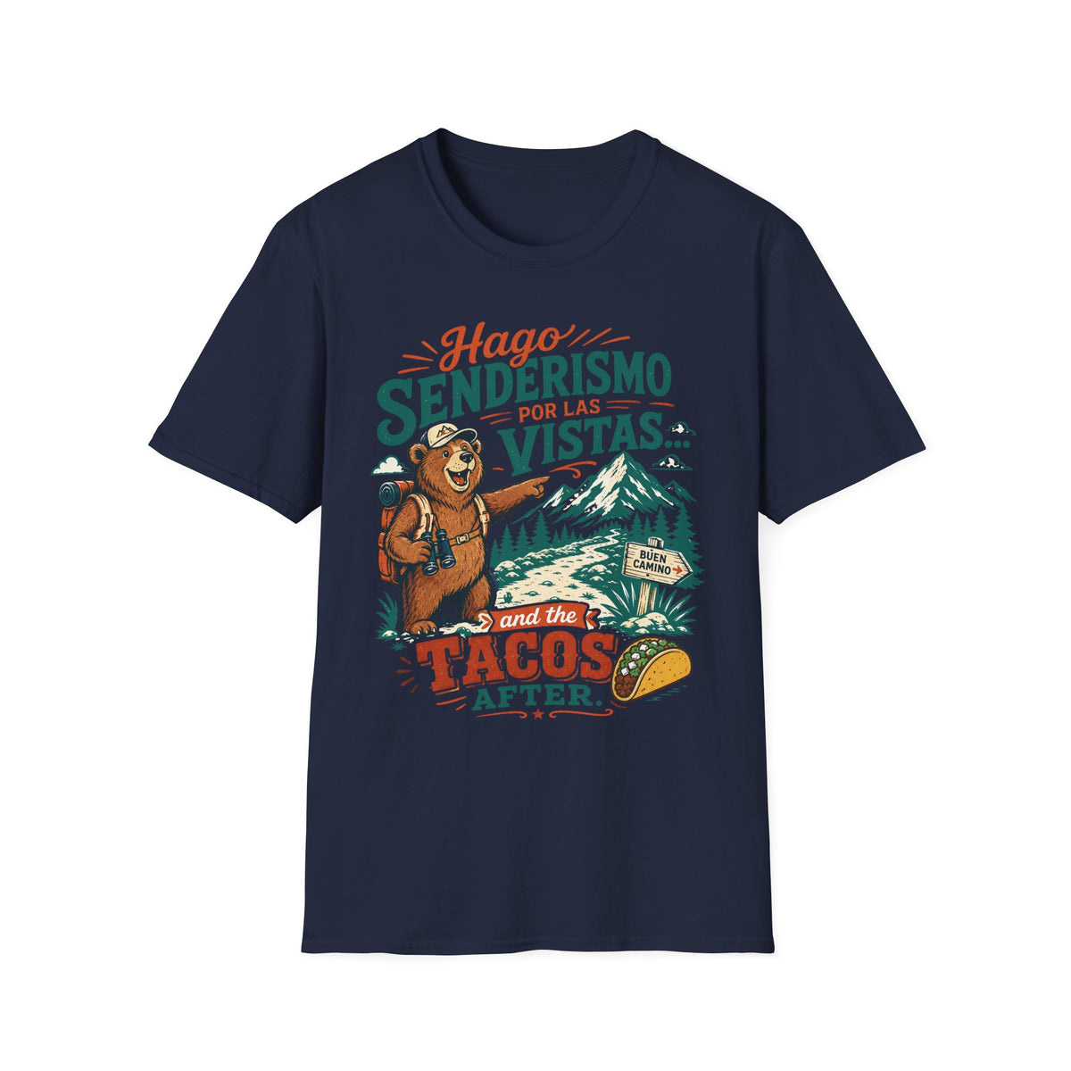 Hago Senderismo Por Las Vistas T-Shirt