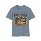 Born To Hike Raised On Cafecito  T-Shirt