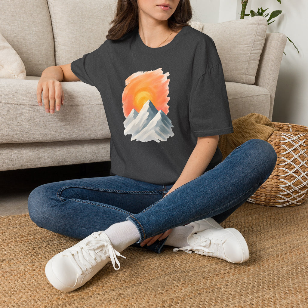 Sunrise Over Peaks T-Shirt