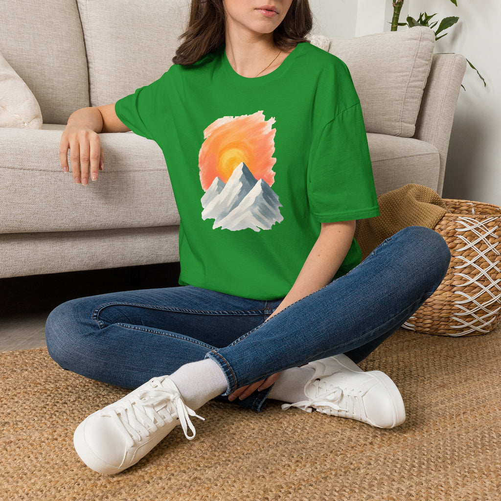 Sunrise Over Peaks T-Shirt