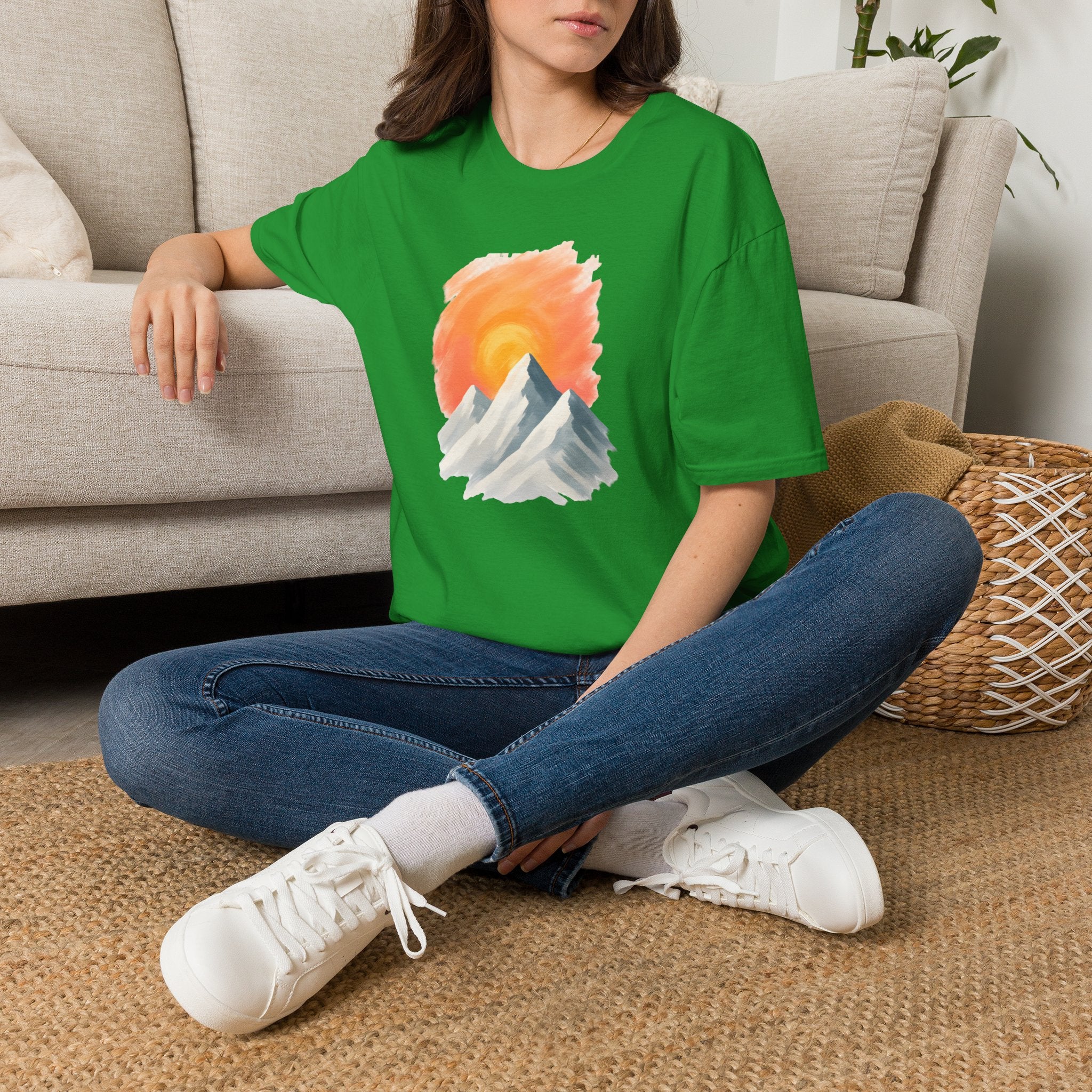 Sunrise Over Peaks T-Shirt