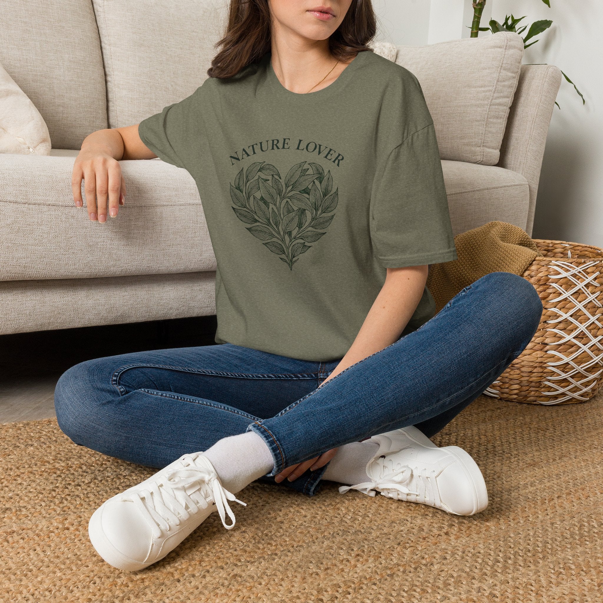 Leafy Heart Logo T-Shirt
