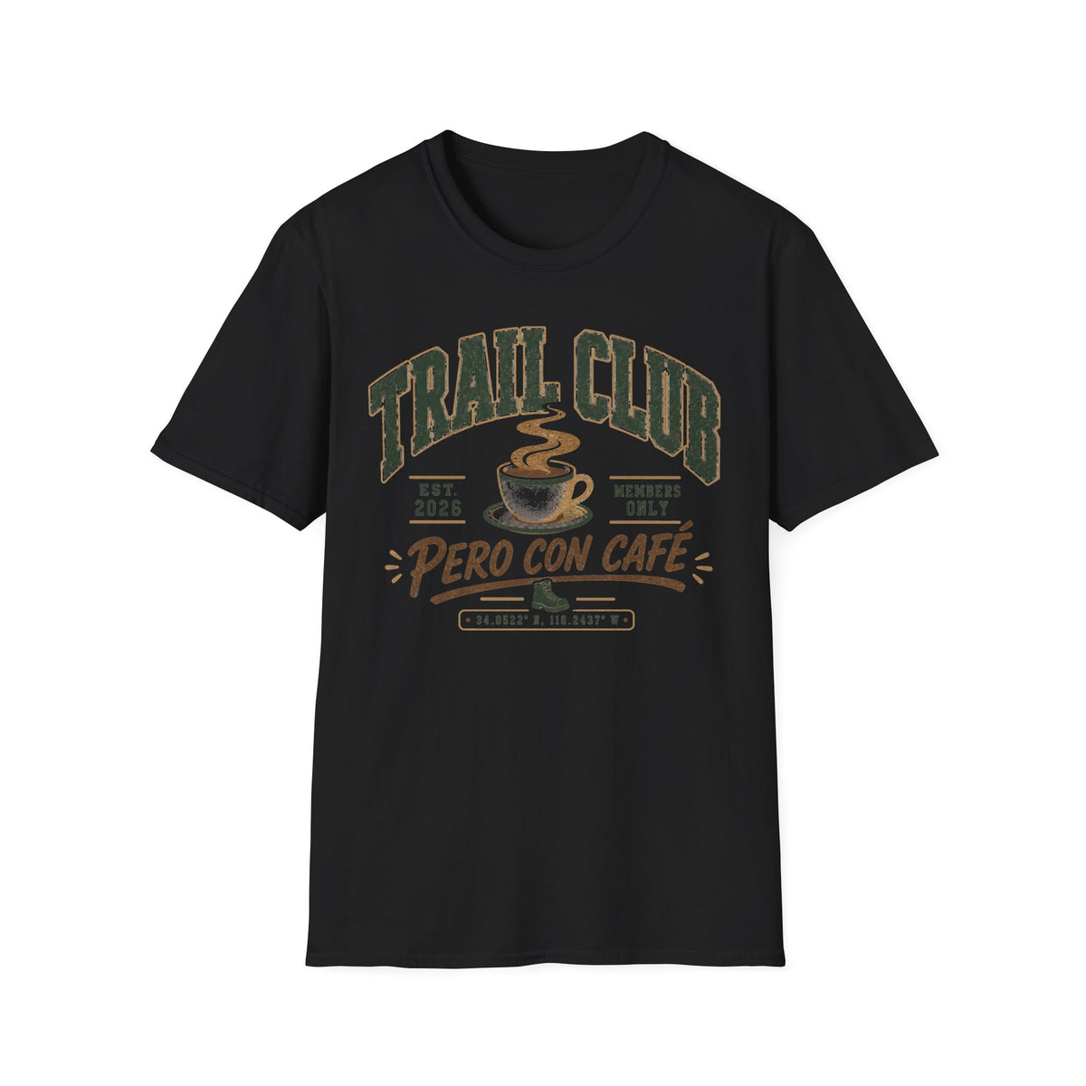Trail Club Con Cafe T-Shirt