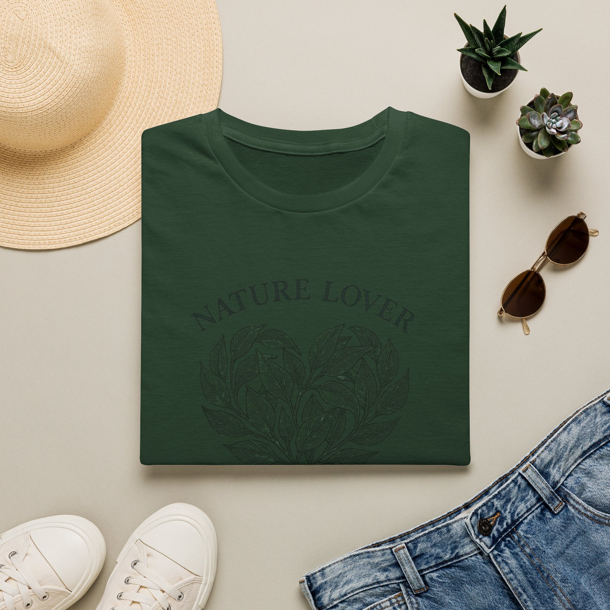 Leafy Heart Logo T-Shirt