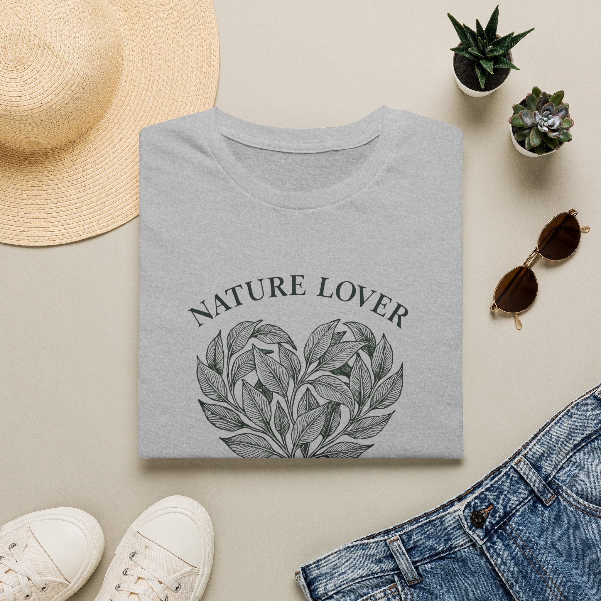 Leafy Heart Logo T-Shirt