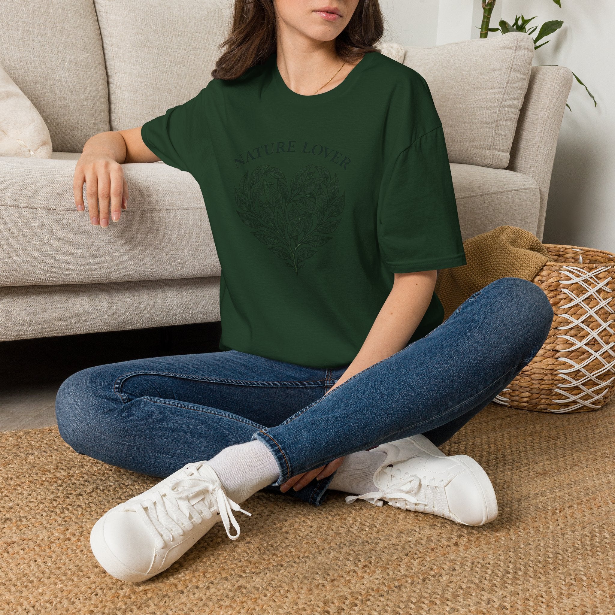 Leafy Heart Logo T-Shirt