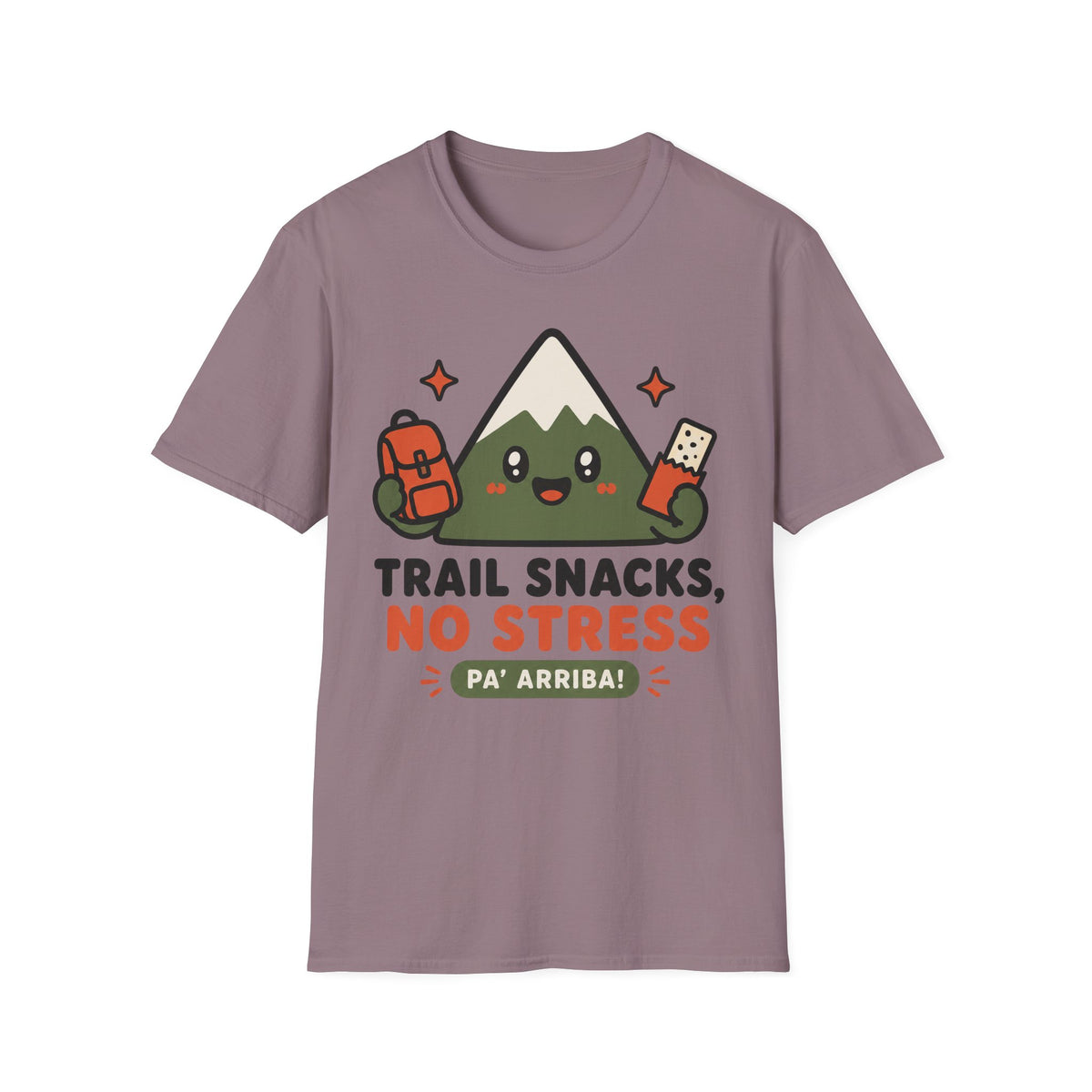 Trail Snacks No Stress Pa'arriba  T-Shirt
