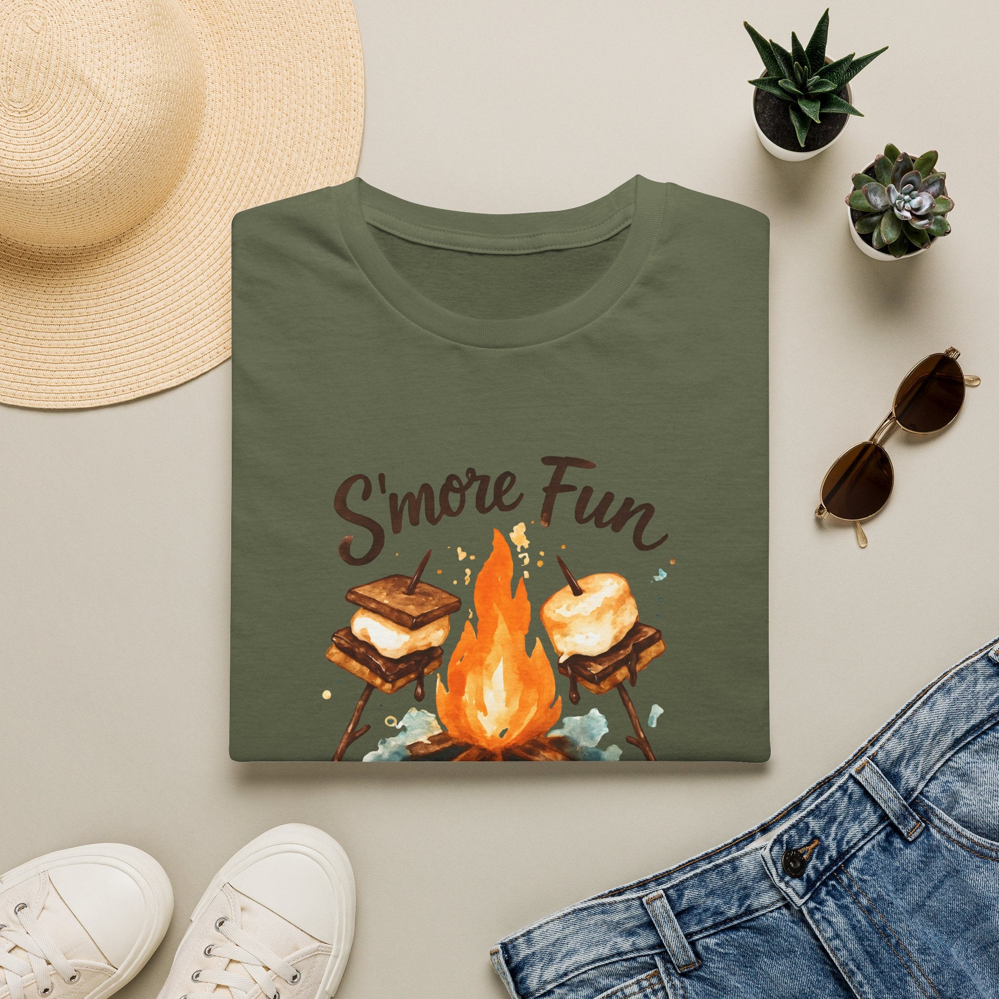 S'more Fun Campfire T-Shirt