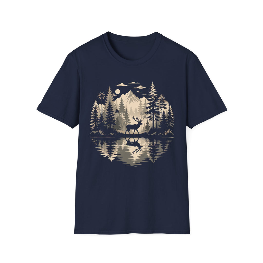 Venado Reflejo Del Agua  T-Shirt