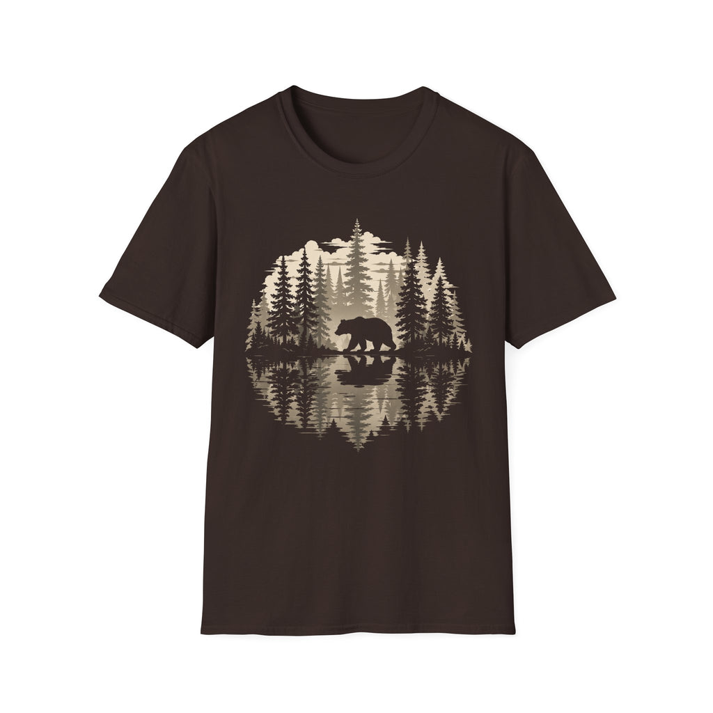 Oso Reflejo Del Agua T-Shirt