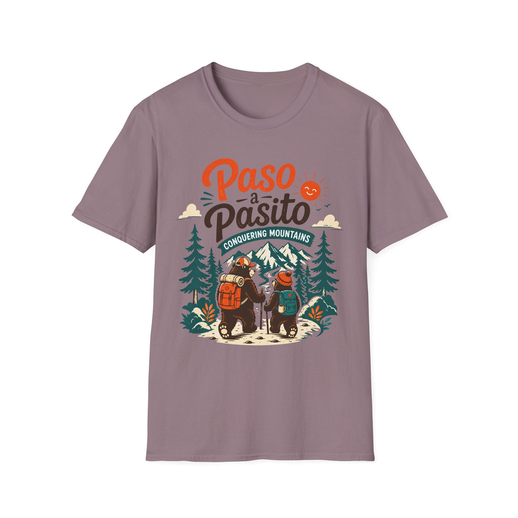 Paso A Pasito Conquering Mountains T-Shirt