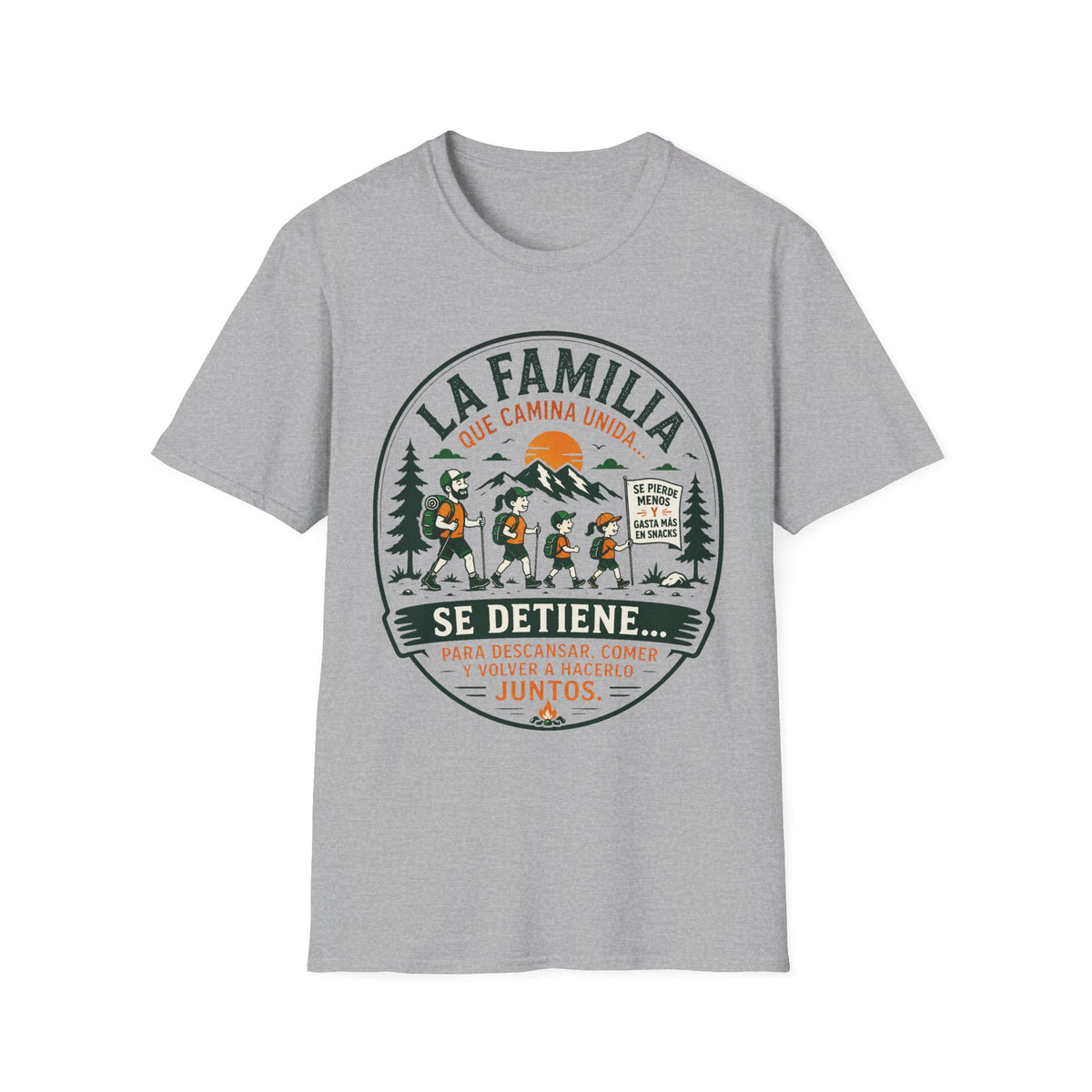La Familia Que Camina Unida T-Shirt