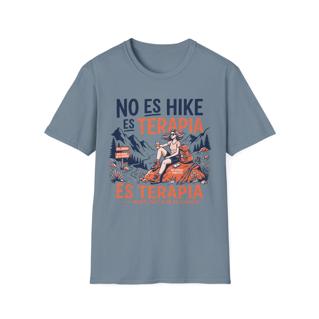 No Es Hike Es Terapia  T-Shirt