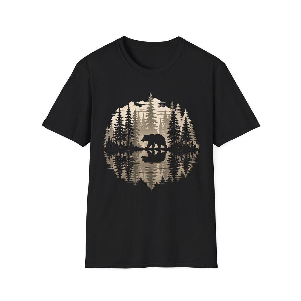 Oso Reflejo Del Agua T-Shirt