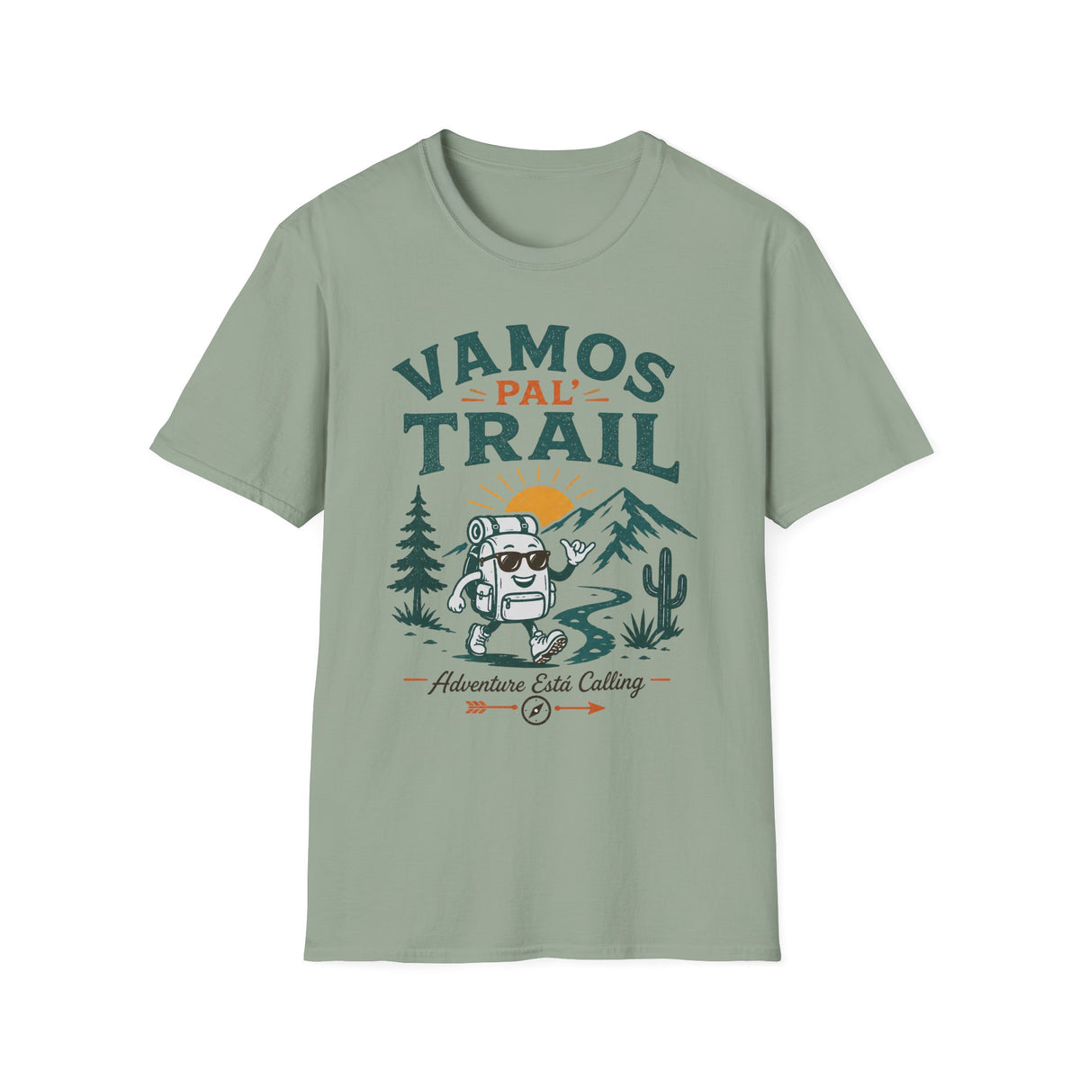 Vamos Pal Trail Adventure Esta Calling T-Shirt