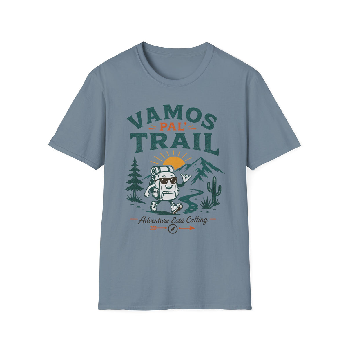 Vamos Pal Trail Adventure Esta Calling T-Shirt