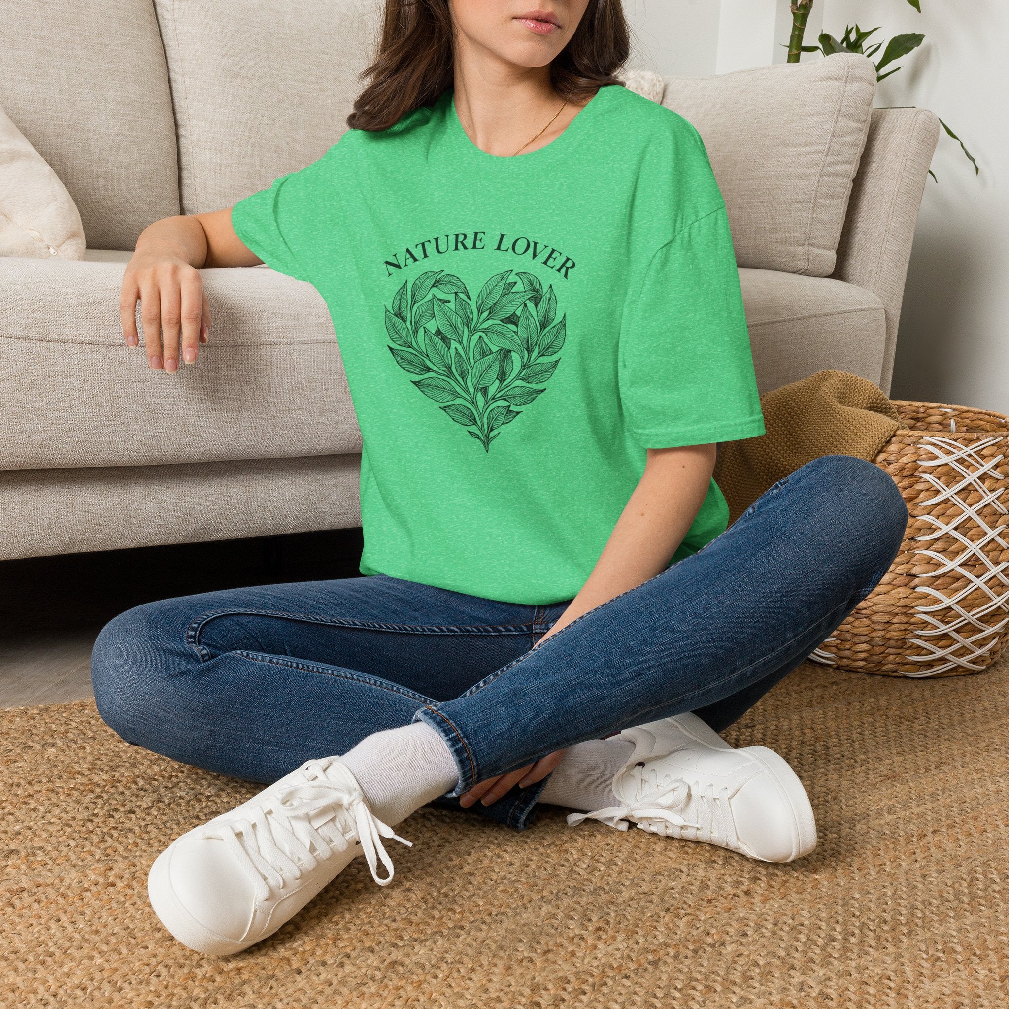 Leafy Heart Logo T-Shirt