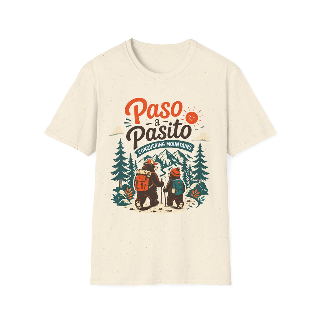Paso A Pasito Conquering Mountains T-Shirt