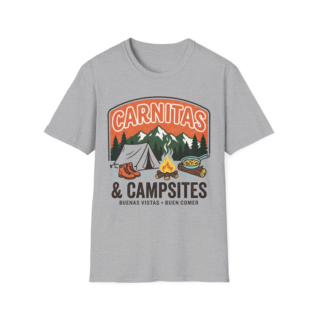 Carnitas & Campsites  T-Shirt