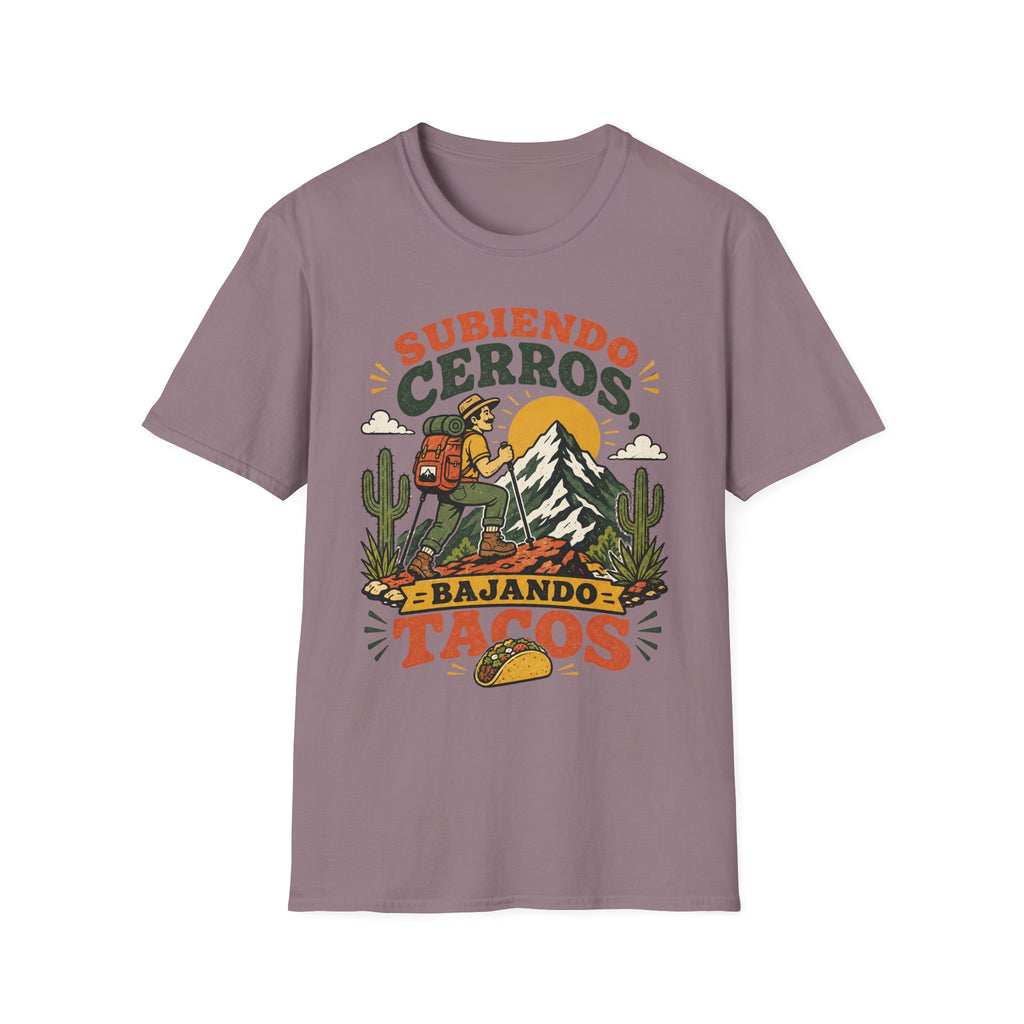 Subiendo Cerros Bajando Tacos T-Shirt