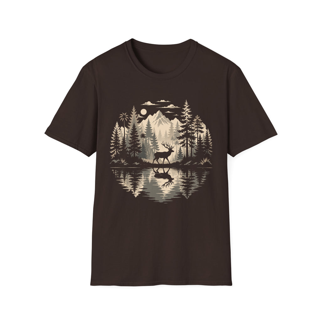 Venado Reflejo Del Agua  T-Shirt