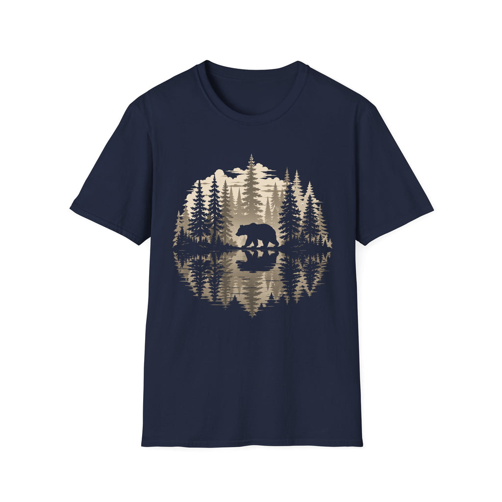 Oso Reflejo Del Agua T-Shirt