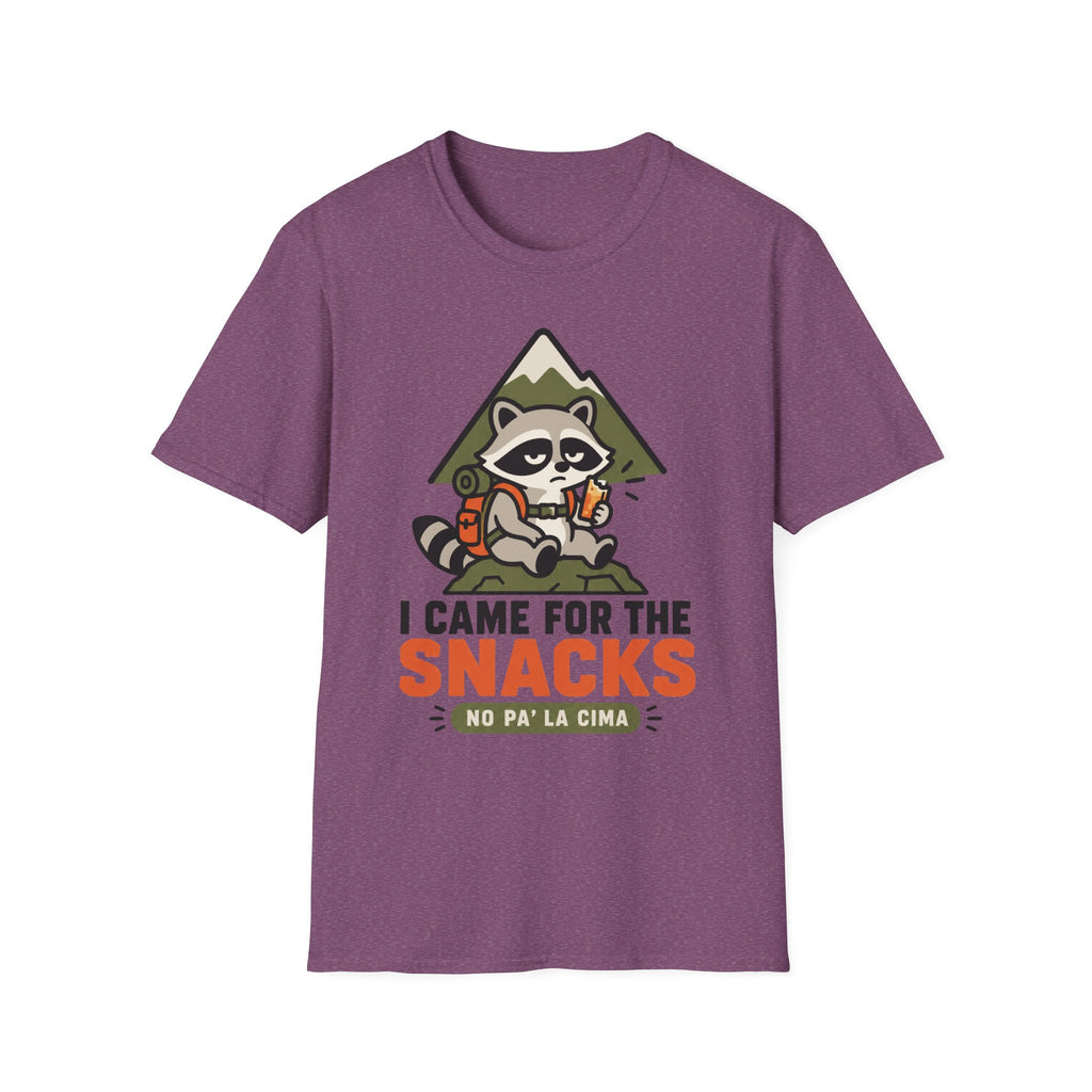 I Came For The Snacks No Pa'la Cima T-Shirt