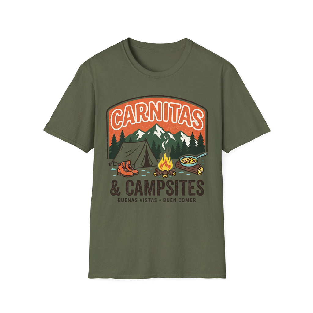 Carnitas & Campsites  T-Shirt