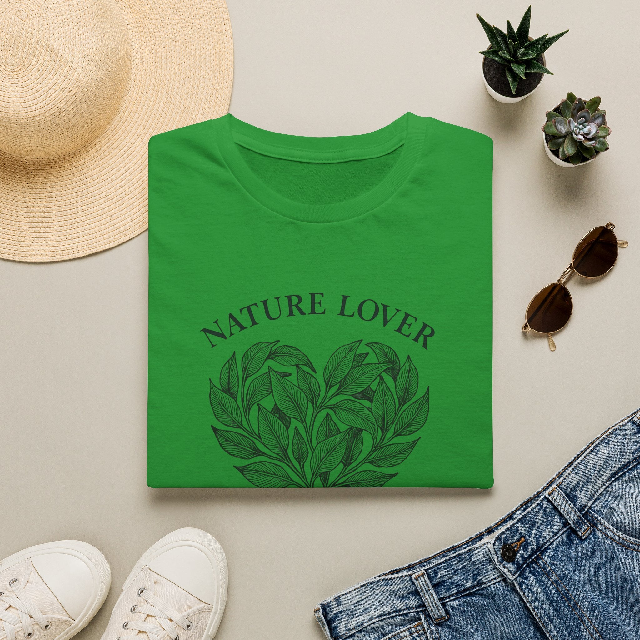 Leafy Heart Logo T-Shirt
