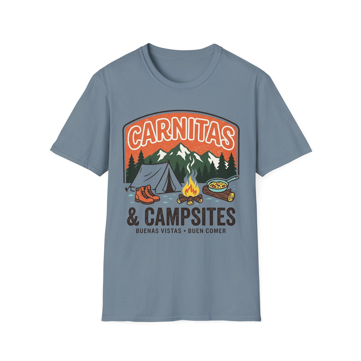 Carnitas & Campsites  T-Shirt