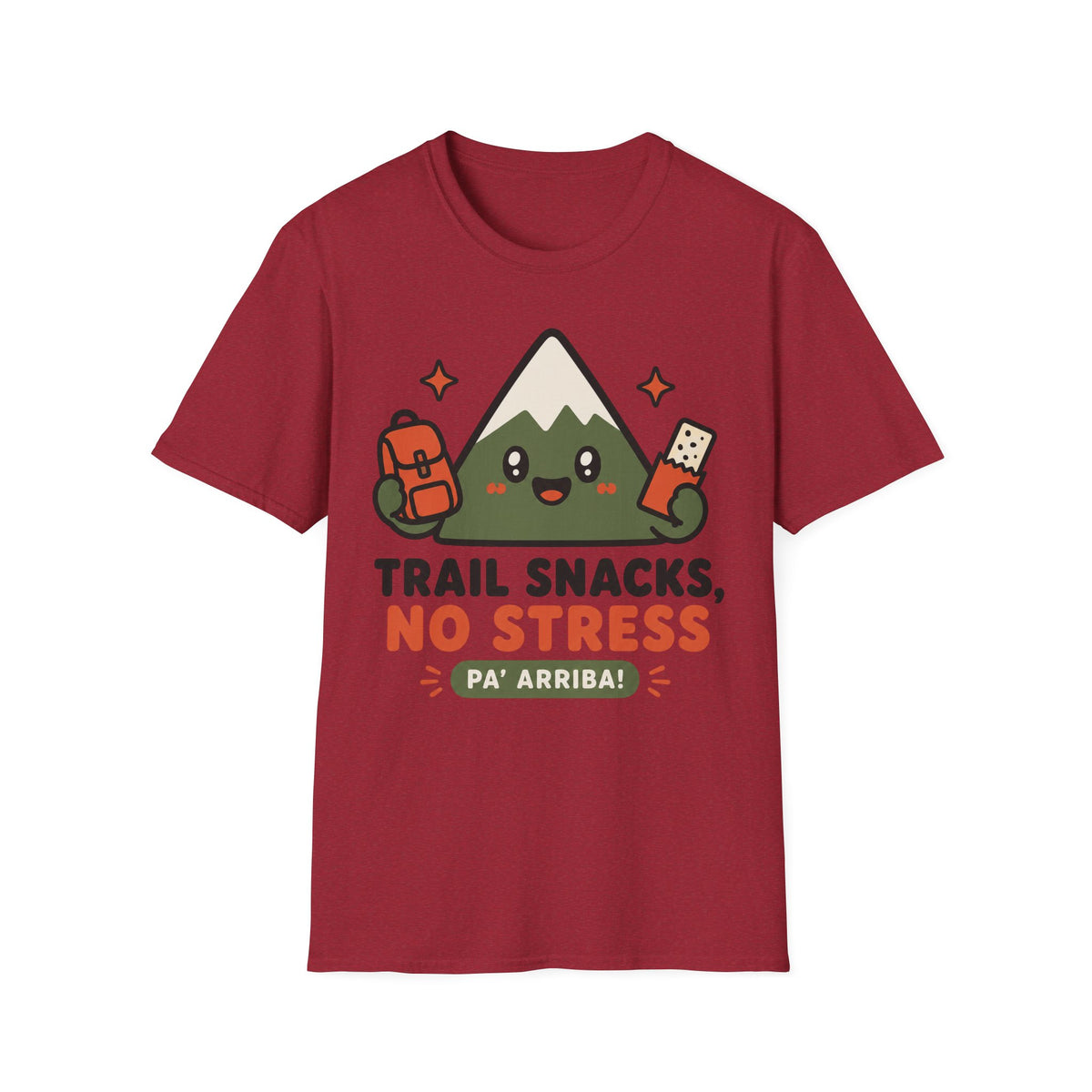 Trail Snacks No Stress Pa'arriba  T-Shirt