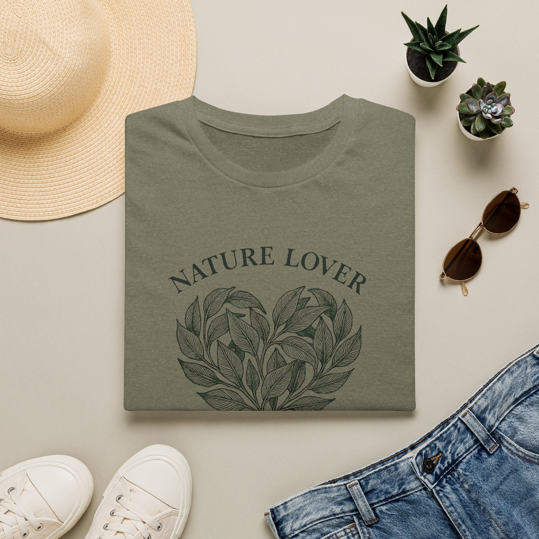 Leafy Heart Logo T-Shirt