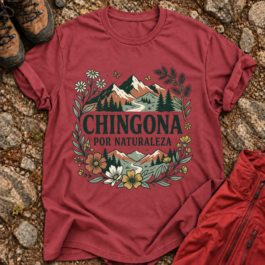 Por Naturaleza Chingona T-Shirt
