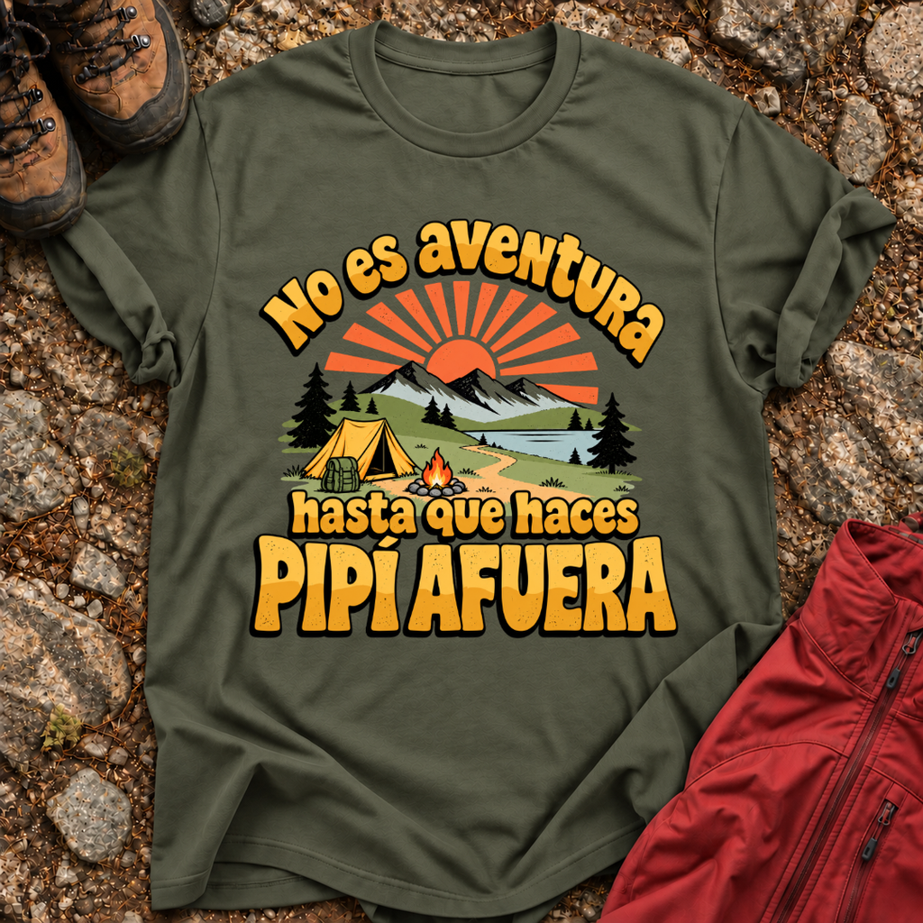 No Es Aventura Hasta Que T-Shirt