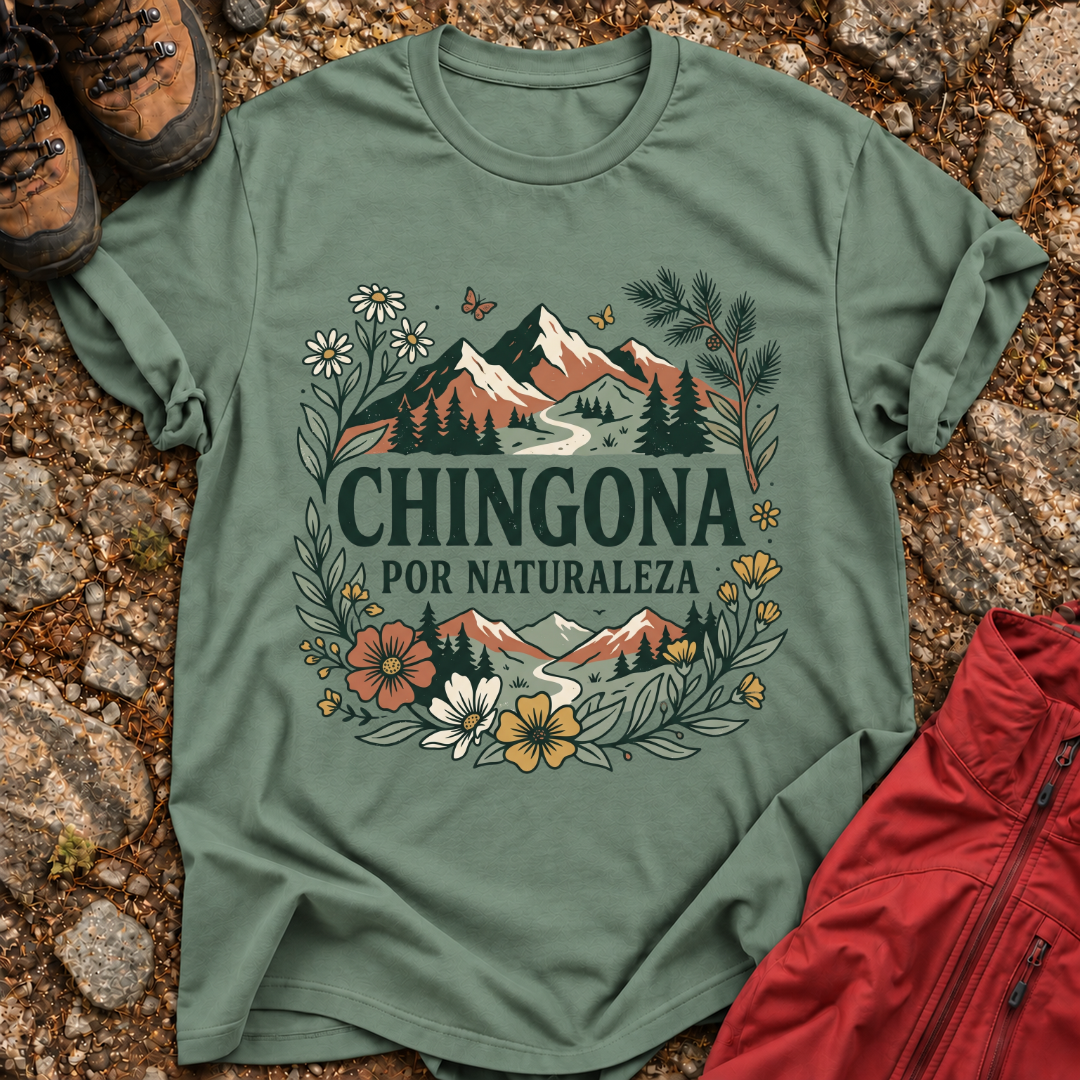 Por Naturaleza Chingona T-Shirt