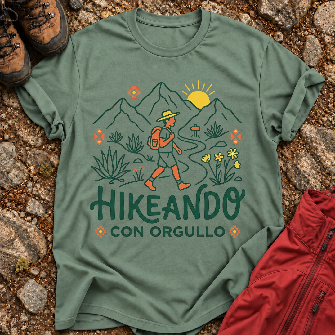Hikeando Con Orgullo T-Shirt