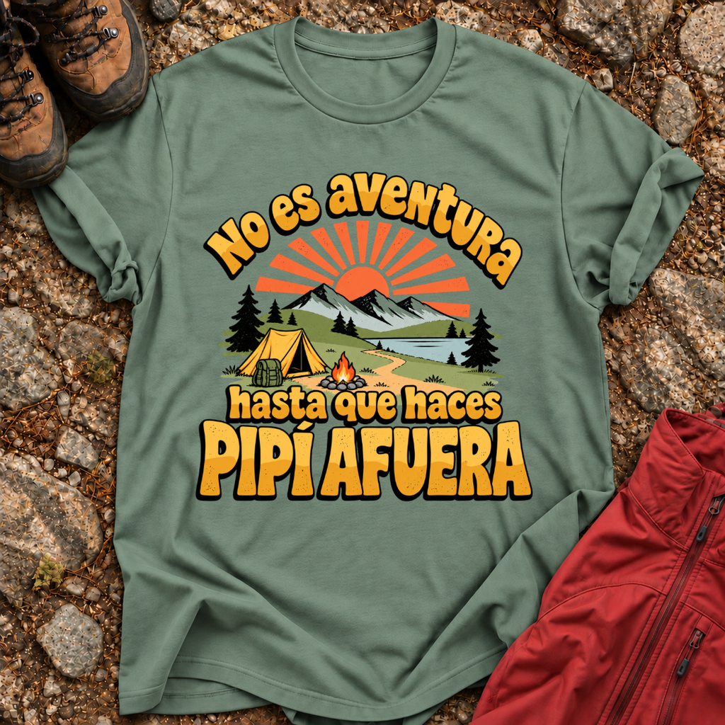 No Es Aventura Hasta Que T-Shirt