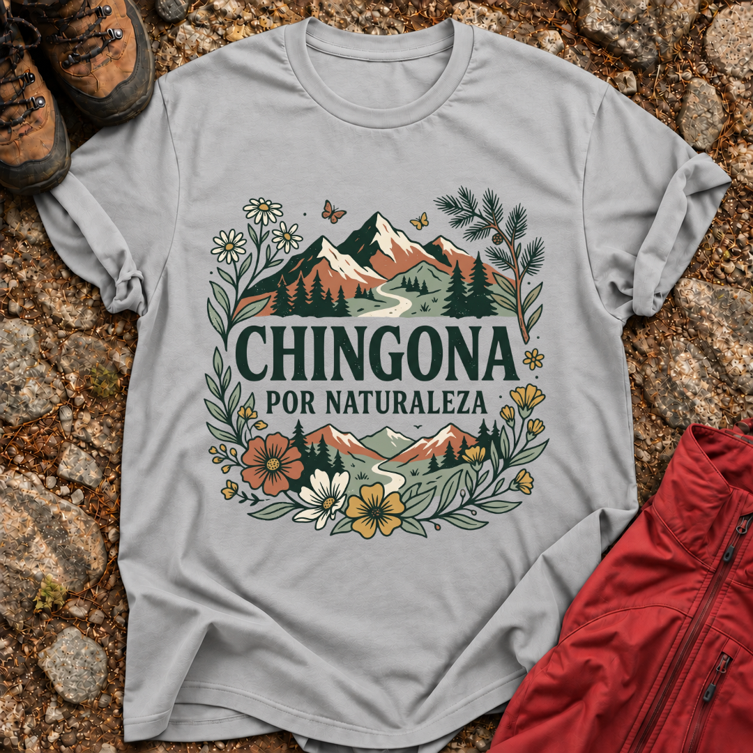 Por Naturaleza Chingona T-Shirt